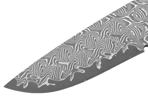 Core Damast - Pyramiden (12Cr16V) Thumbnail