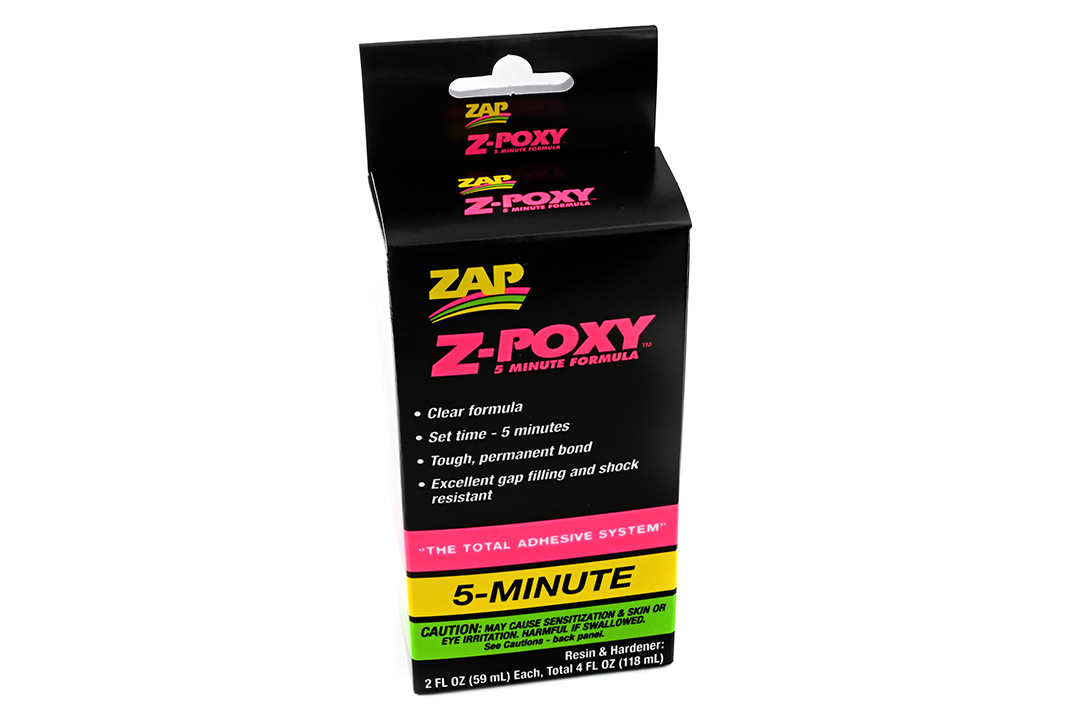 Epoxidharzkleber 2K - Zap Z-Poxy (5 Minuten)